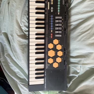 Casio MT-520 Casiotone 49-Key Synthesizer 1980s - Black
