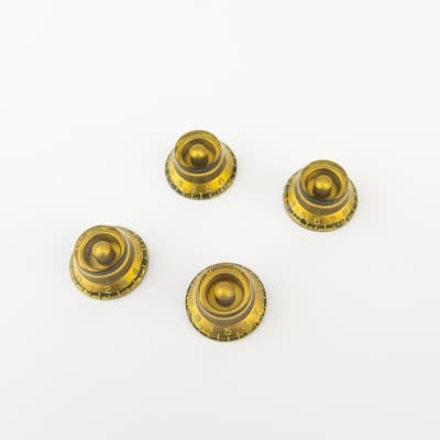 Guitar Lovers Gold Top Hat Bell Knobs Aged (4) image 5