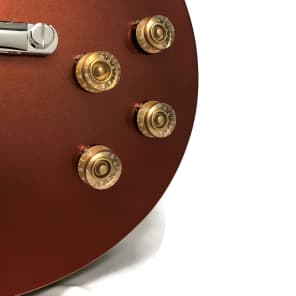 Epiphone Les Paul Tribute Plus Electric Guitar w/ Case - Custom Copper Sparkle Finish! image 4