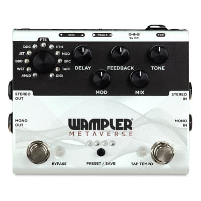 Reverb.com listing, price, conditions, and images for wampler-metaverse-delay-pedal