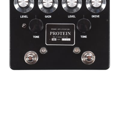 Reverb.com listing, price, conditions, and images for browne-amplification-protein-dual-overdrive-black