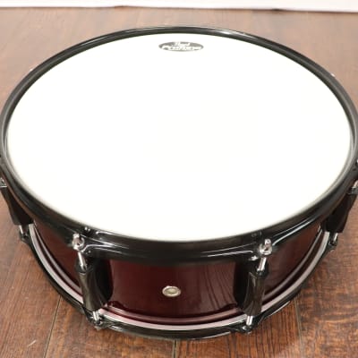 Pearl 5.5x14 Vision Birch Snare Drum Red | Reverb