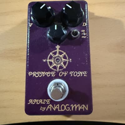 Analogman Prince of Tone Overdrive Pedal | Reverb