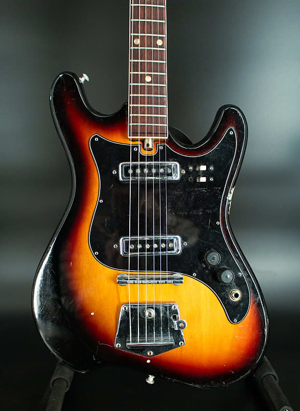 USED Vintage HEIT (Teisco) Electric Guitar - 1960s - Model Deluxe image 1