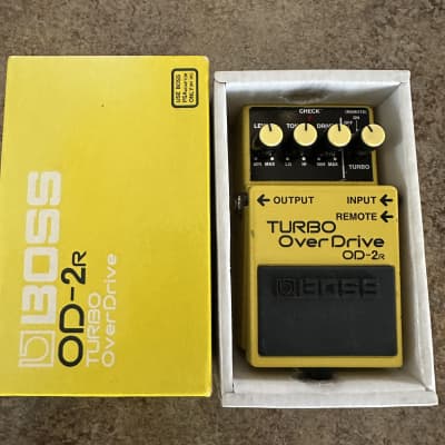 Reverb.com listing, price, conditions, and images for boss-od-2r-turbo-overdrive