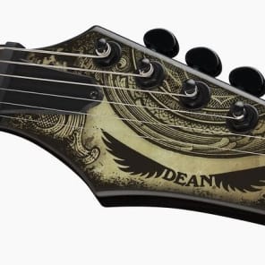 Dean ZERO TRUST L Dave Mustaine In Deth We Trust LEFTY Worldship! FREE Virtual Leather Gig Bag! image 3
