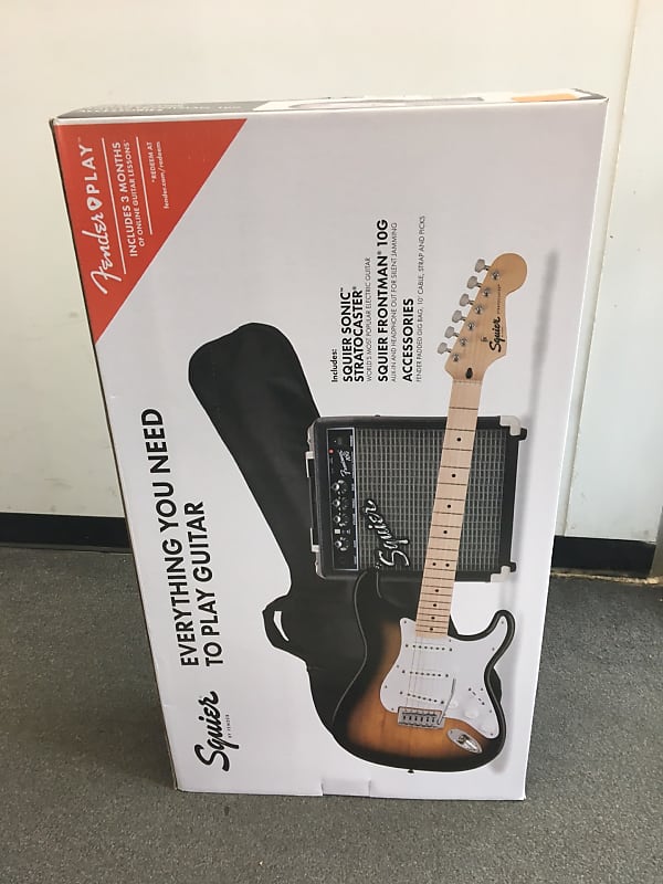 Squier Stratocaster Sonic Pack - Noir image 1