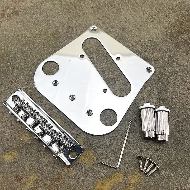ギター Bigsby B5 Bridge plate & Saddle Tele Bridge Plate & 6-Saddle Bridge for Bigsby B5 and B50