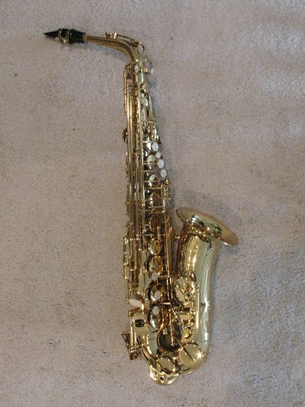 Herche Superior Alto Saxophone AS630 Upgraded 2021 Gold Reverb