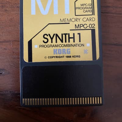 Korg MPC-02 Synth 1 Memory Card for M1 / M1R