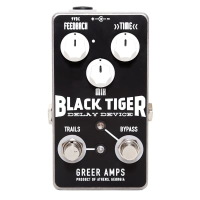 Greer Amps Black Tiger Delay Device Effect Pedal for sale