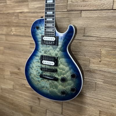 Dean Thoroughbred Select Quilt Top Electric Guitar 2020 - Ocean Burst. 8lbs 15oz. image 7