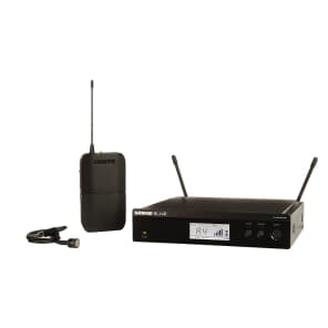 Shure BLX14R/W85-K12 Wireless Lavalier Mic System - K12 Band (614-638 MHz)