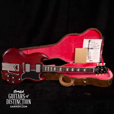 Gibson 60TH ANNIVERSARY1961LES PAUL SG STANDARD REISSUE VOS ELECTRIC GUITAR-CHERRY RED (FEB24) image 8