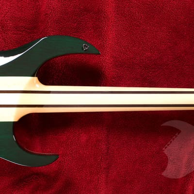 B.C. Rich Shredzilla Prophecy Exotic Archtop with Floyd Rose Left Handed Reptile Eye SZA624FRRELH image 10