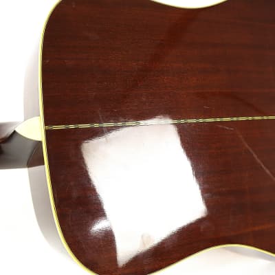 Vintage Tokai Japan CE-280D Cat's Eyes Solid Top Mahogany Acoustic Guitar image 21