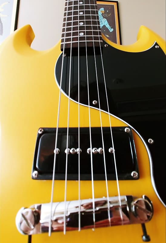 Epiphone SG Jr Limited Edition Custom Shop 2011 TV Yellow