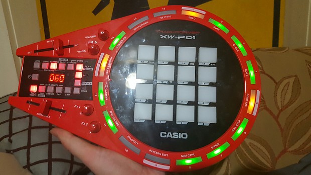 Casio Trackformer XW-PD1 2010s Red *Cheapest on Reverb!* image 1