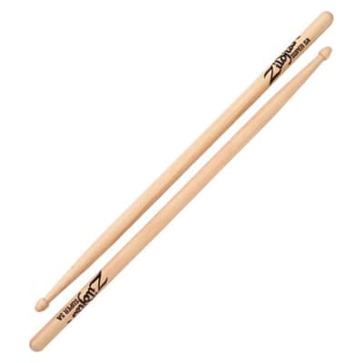 Zildjian S5AWN Hickory Series Super 5A Wood Tip Drum Sticks
