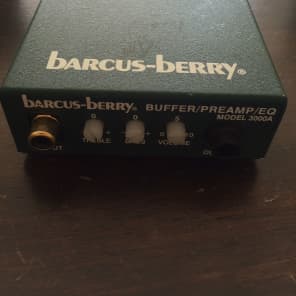 Barcus-Berry 6100 Electret Flute Mic System with Preamp