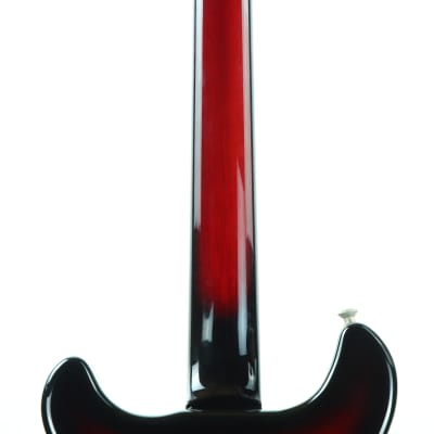 CLEAN! 2000 Hamer USA Newport Pro Black Cherry Burst - Solid Carved Spruce Top, Hollowbody Guitar! image 13