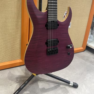 Schecter John Browne Signature Tao-6 2022 - Present - Satin Trans Purple image 2