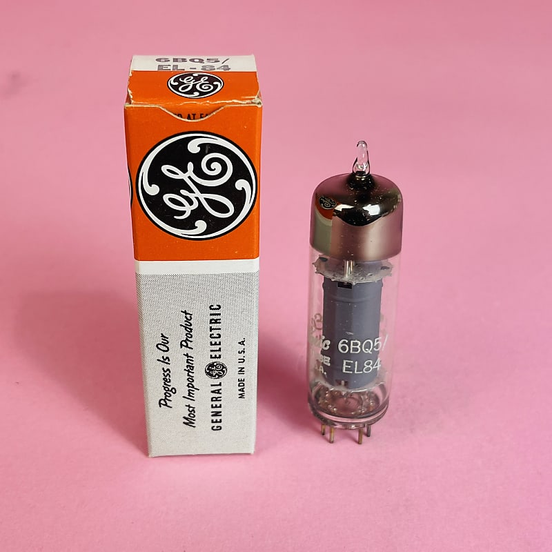 GE 6BQ5/EL84 NOS NIB Vintage Vacuum Tube Reverb