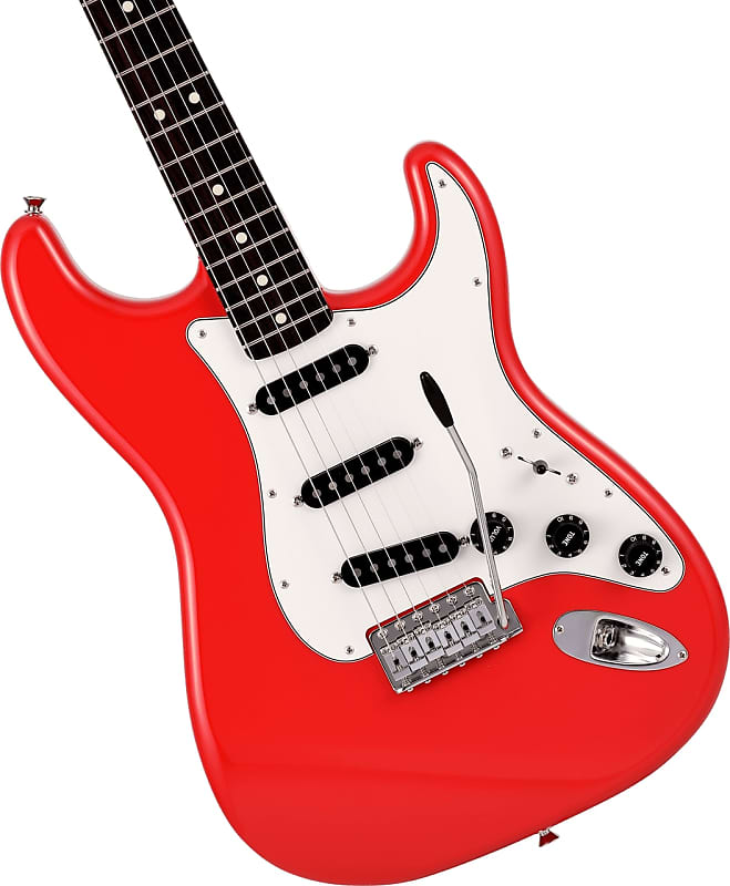 USED Fender - Made in Japan Limited Edition International Color Series - Stratocaster® Electric Guitar - Rosewood Fingerboard - Morocco Red - w/ Gig Bag image 1