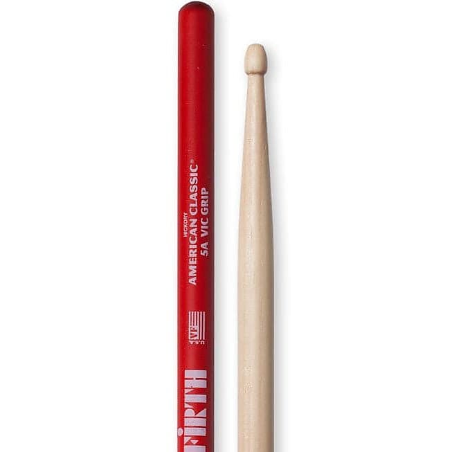 Vic Firth American Classic Drum Stick 5A w/Vic Grip image 1
