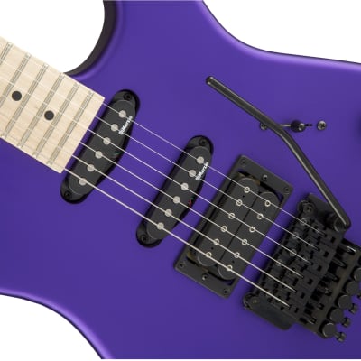 Charvel USA Select San Dimas Style 1 HSS FR Satin Plum Electric Guitar With Case image 5