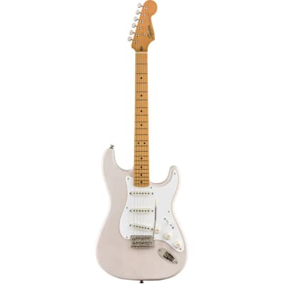 Squier Classic Vibe '50S Stratocaster Maple Fingerboard Electric Guitar White Blonde image 5