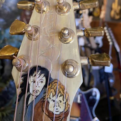 Custom Lord of the Rings  Acoustic Guitar "My Precious" image 7