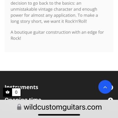 Wild Custom Guitars Chronograph 2010s - Engraved Metal Top image 16