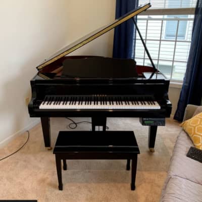 Yamaha GB1K Grand Piano Polished White - Freehold Music Center