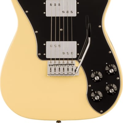 Fender Vintera II 70s Telecaster Deluxe Electric Guitar with Tremolo. Maple Fingerboard, Vintage White image 1