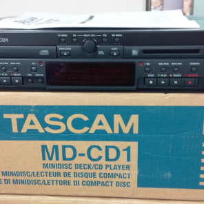 TASCAM PROFESSIONAL MD-CD1 Minidisc Deck/CD Player MDLP 2011 Noir