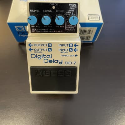 Boss DD-7 Digital Delay w/ External Tap Tempo Mod | Reverb