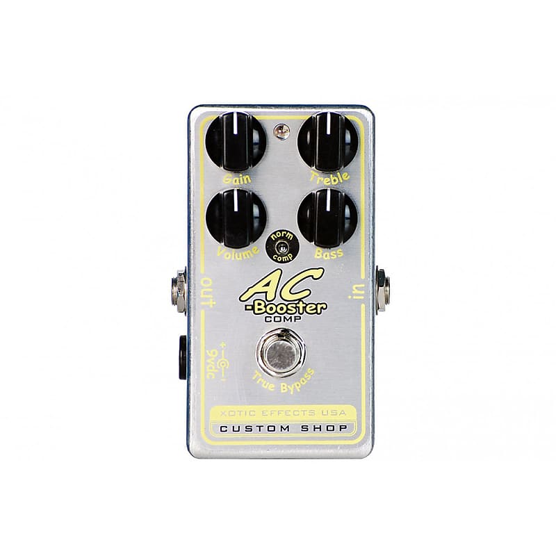 Xotic Effects AC Comp Boost Compression and Overdrive Guitar Pedal image 1
