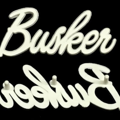 Vox Venue Series "Busker" Name Plate (1984-1987) New Old Stock image 1