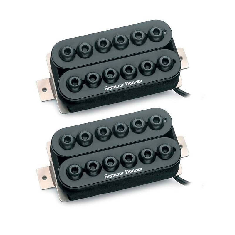 Seymour Duncan Invader SH-8 Humbucker Pickup Set Black image 1