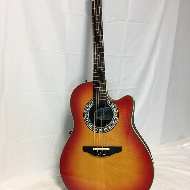 Ovation 386T Pinnacle Series Acoustic-Electric w/Original