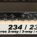 dbx 234 XL  XLR Stereo 2/3 Way /Mono 4-Way Crossover 2010s Black