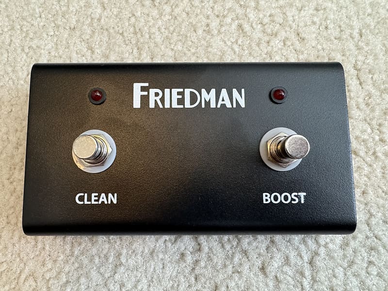 Friedman Dual Button Footswitch Reverb