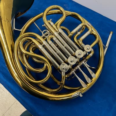 Vintage Conn 6D Double French Horn with Original Case and Mouthpiece Just Serviced image 6