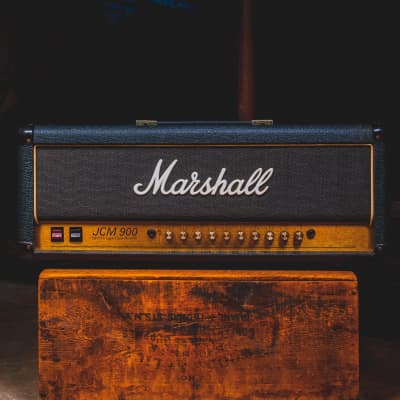 Marshall JCM 900 Model 4500 50-Watt Hi Gain Dual Reverb Head | Reverb