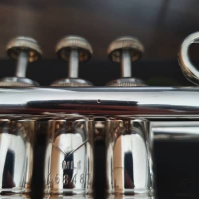 70's Bach Stradivarius 43 Corporation case mouthpiece | Gamonbrass trumpet image 7