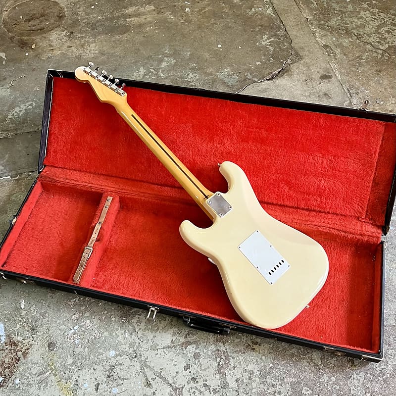 CIJ Fender 1957 Stratocaster ST57-58US 1997 - Olympic white original  vintage MIJ crafted in japan