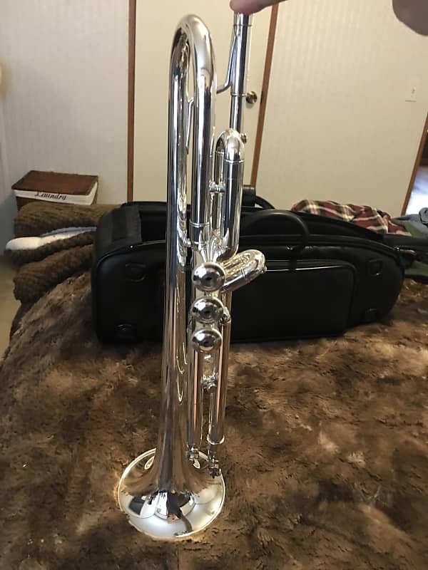 Carol Brass CTR-3200H-YSS-Bb_L Trumpet 2018 Silver | Reverb