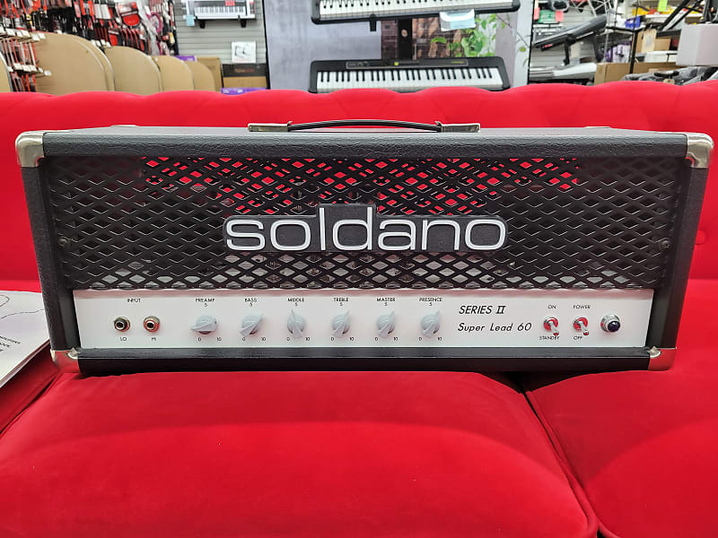 Soldano SL-60 Super Lead 60 Series II Amp Head - Black