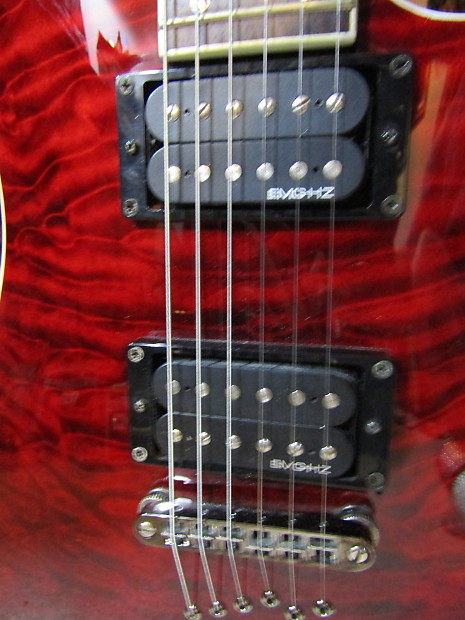 Nice Cort KX1Q Set Neck Guitar EMG Pickups & Tour Grade Gigbag